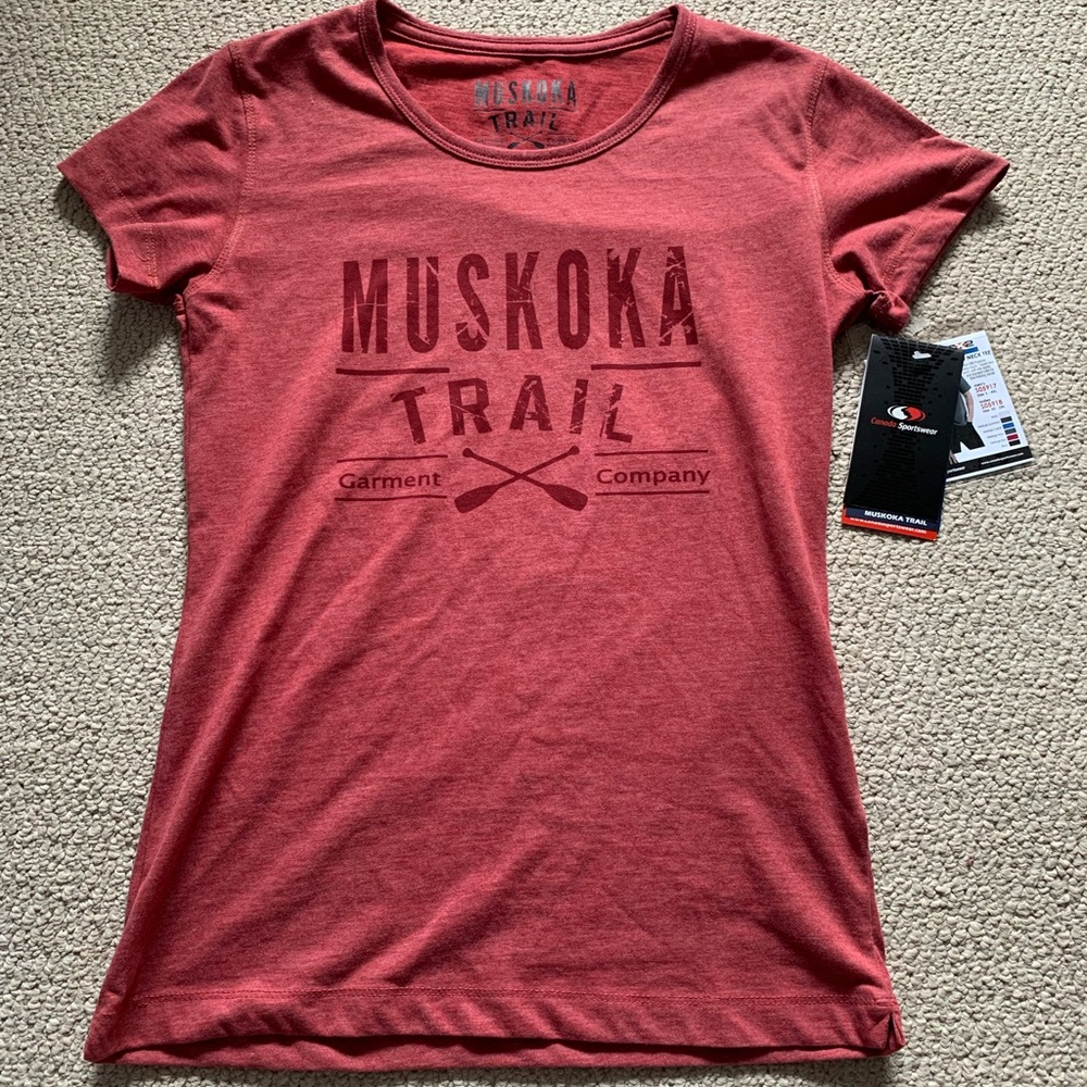 Muskoka Trail Soft Red T-shirt